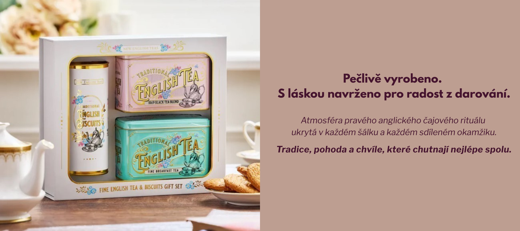 Pečlivě vyrobeno. S láskou navrženo pro radost z darování. (1)